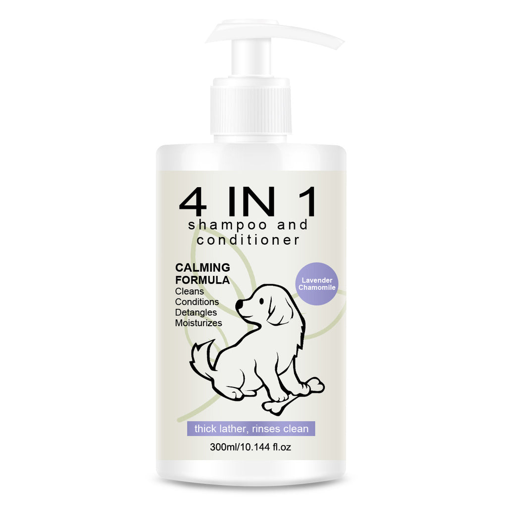 Pet Shampoo Liquid for Deep Cleansing and Moisturizing