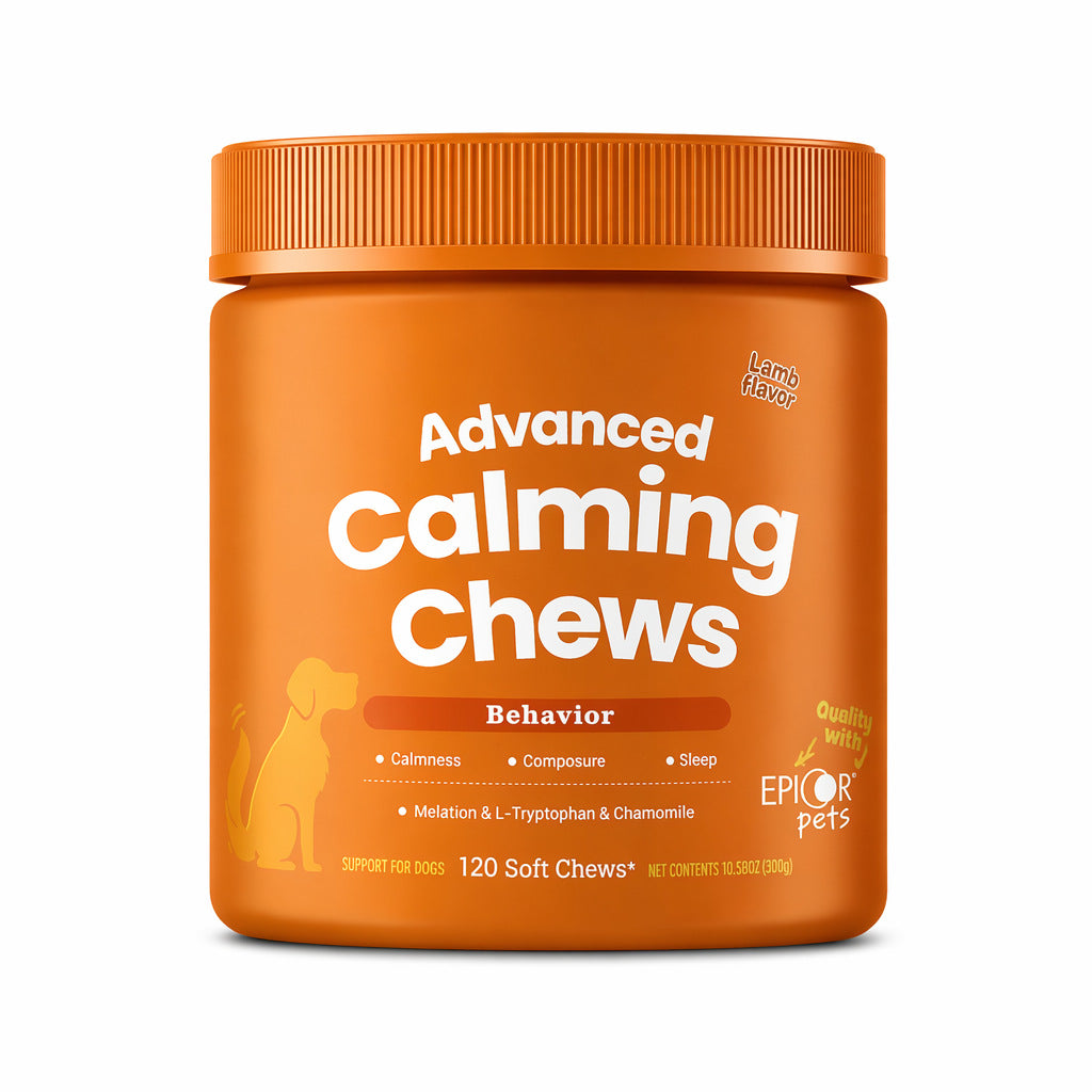 Pet Calming Soft Chew Granules for Anxiety Relief and Sleep Support