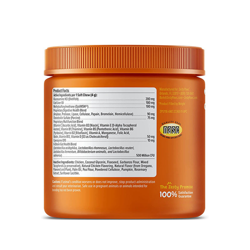 Multifunctional nutritional health supplement for dogs
