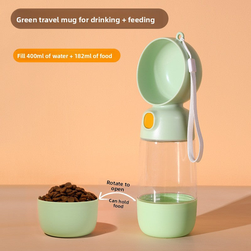 Portable Pet Water and Food Container