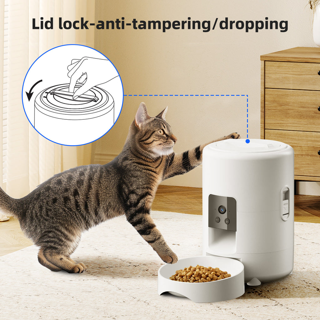 Smart Pet Feeder WiFi Automatic Food Dispenser