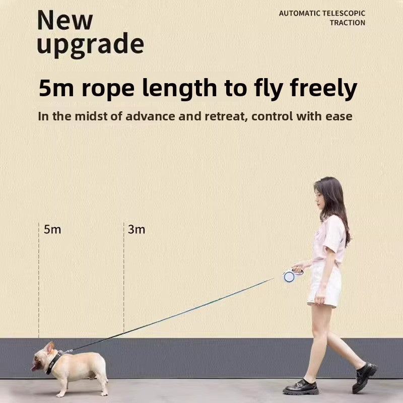 Automatic Retractable Dual Pet Leash