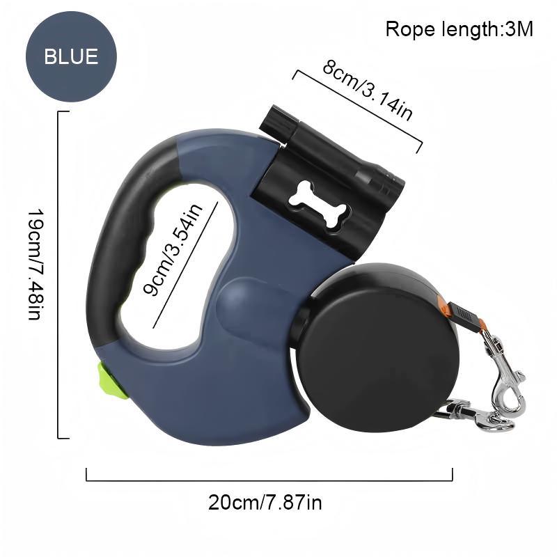 Automatic Retractable Dual Pet Leash