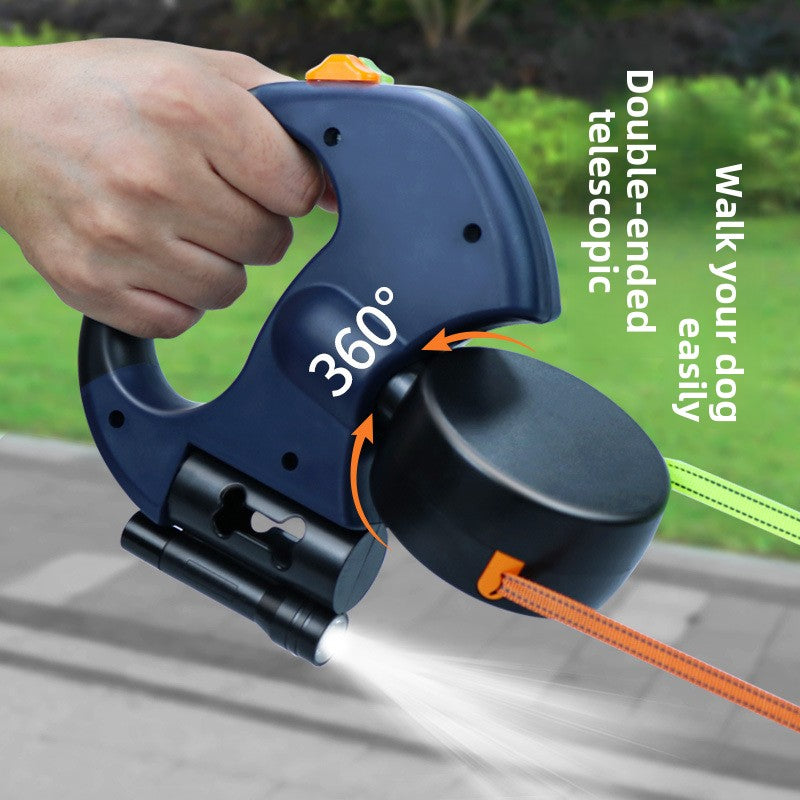 Automatic Retractable Dual Pet Leash