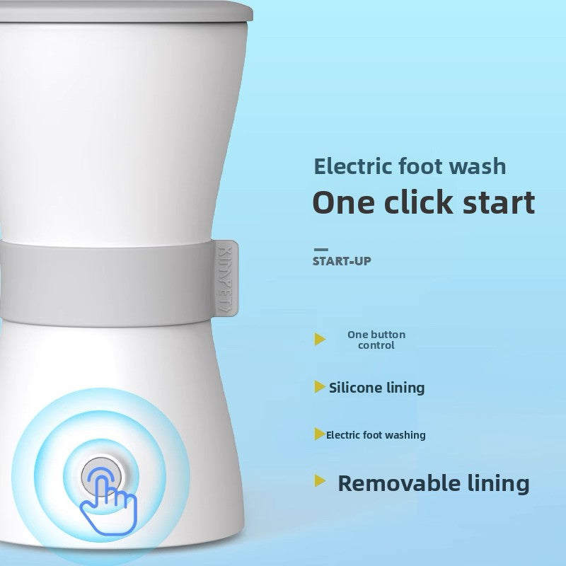 Automatic dog paw cleaning cup