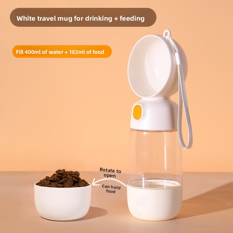 Portable Pet Water and Food Container